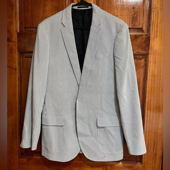 J. Crew Other - J. Crew Seersucker Ludlow 38R Blazer